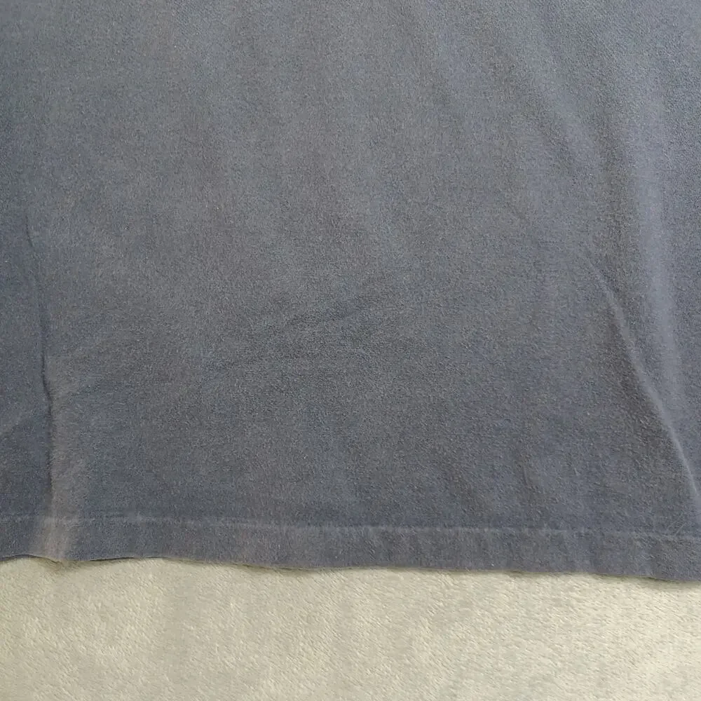 Polo Ralph Lauren Classic Fit Cotton Shirt Size XL Blue Embroidery Logo Pony Y2K